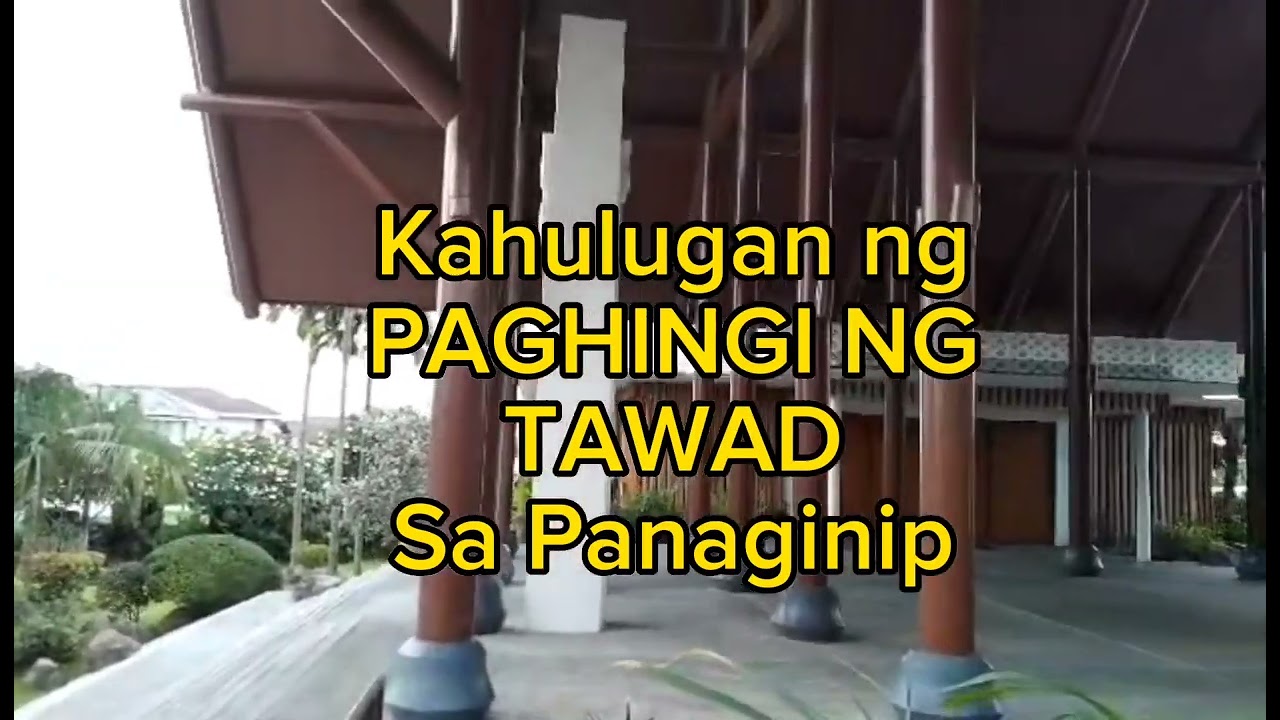 KAHULUGAN NG PAGHINGI NG TAWAD SA PANAGINIP
