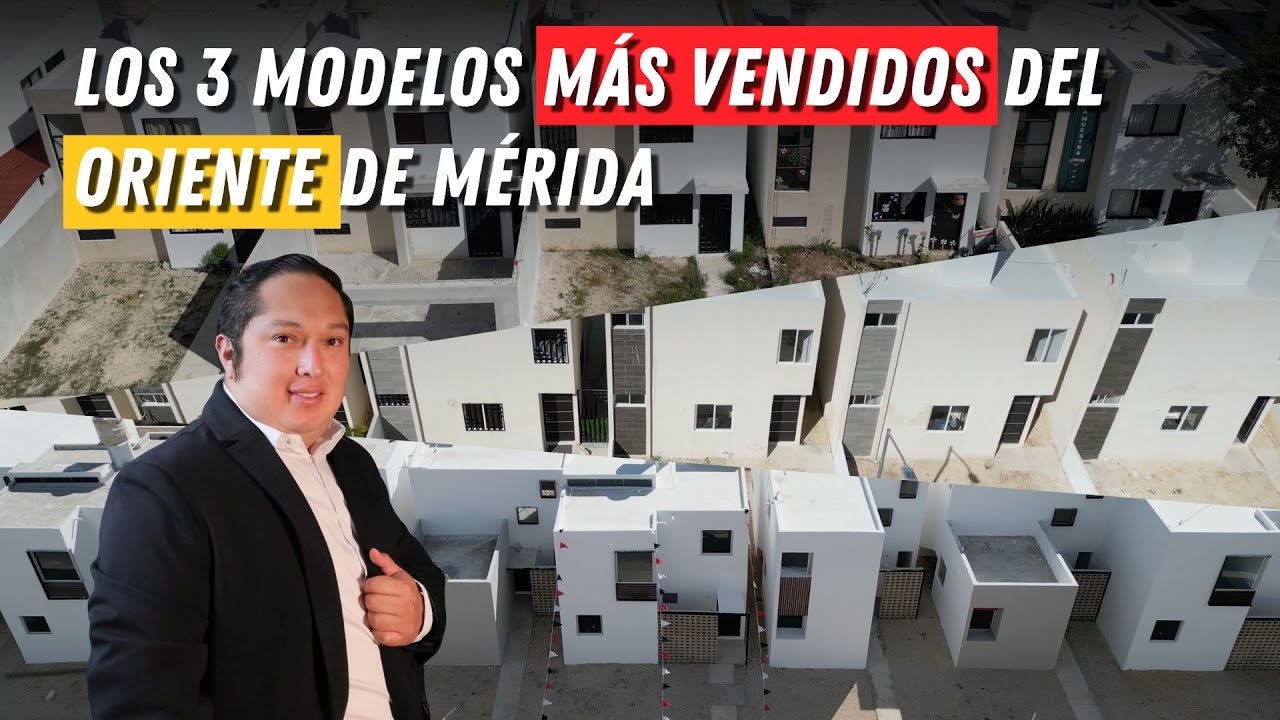 Las 3 MEJORES Casas ECONOMICAS del Oriente de Mérida (2026)