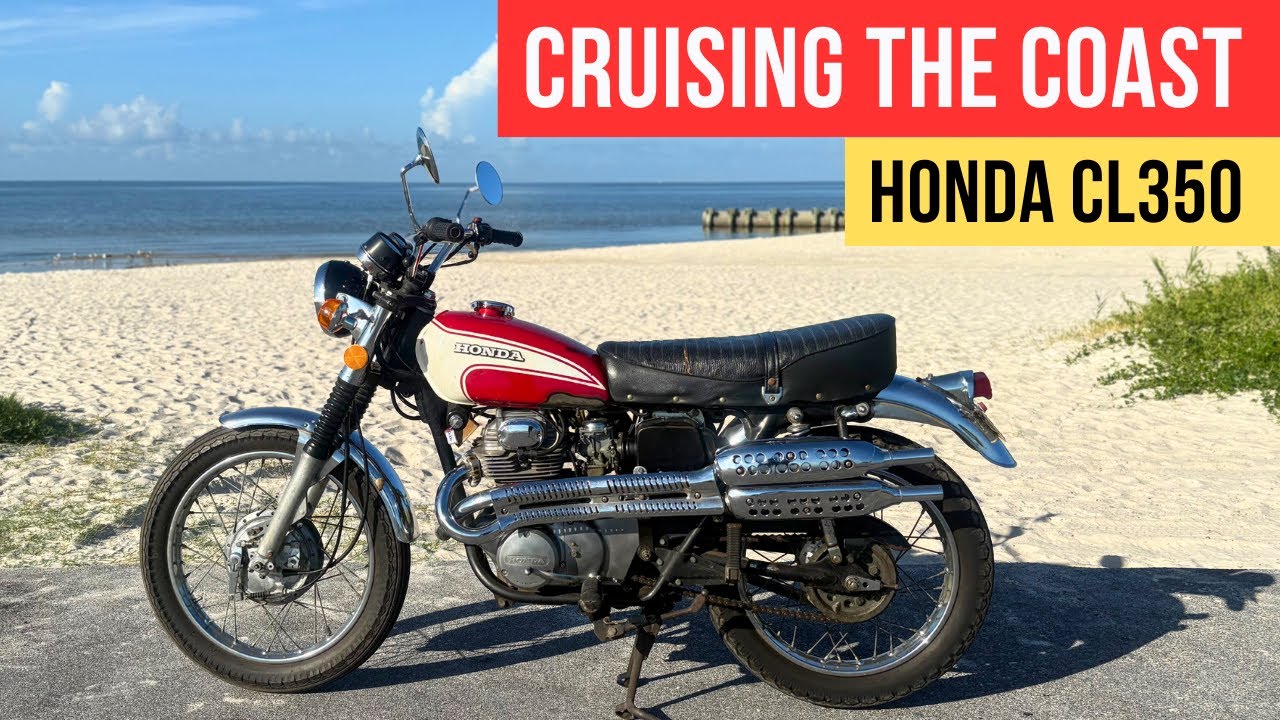 CL350 vs. The Coast | Vintage Honda Ride Through Historic Bay St. Louis