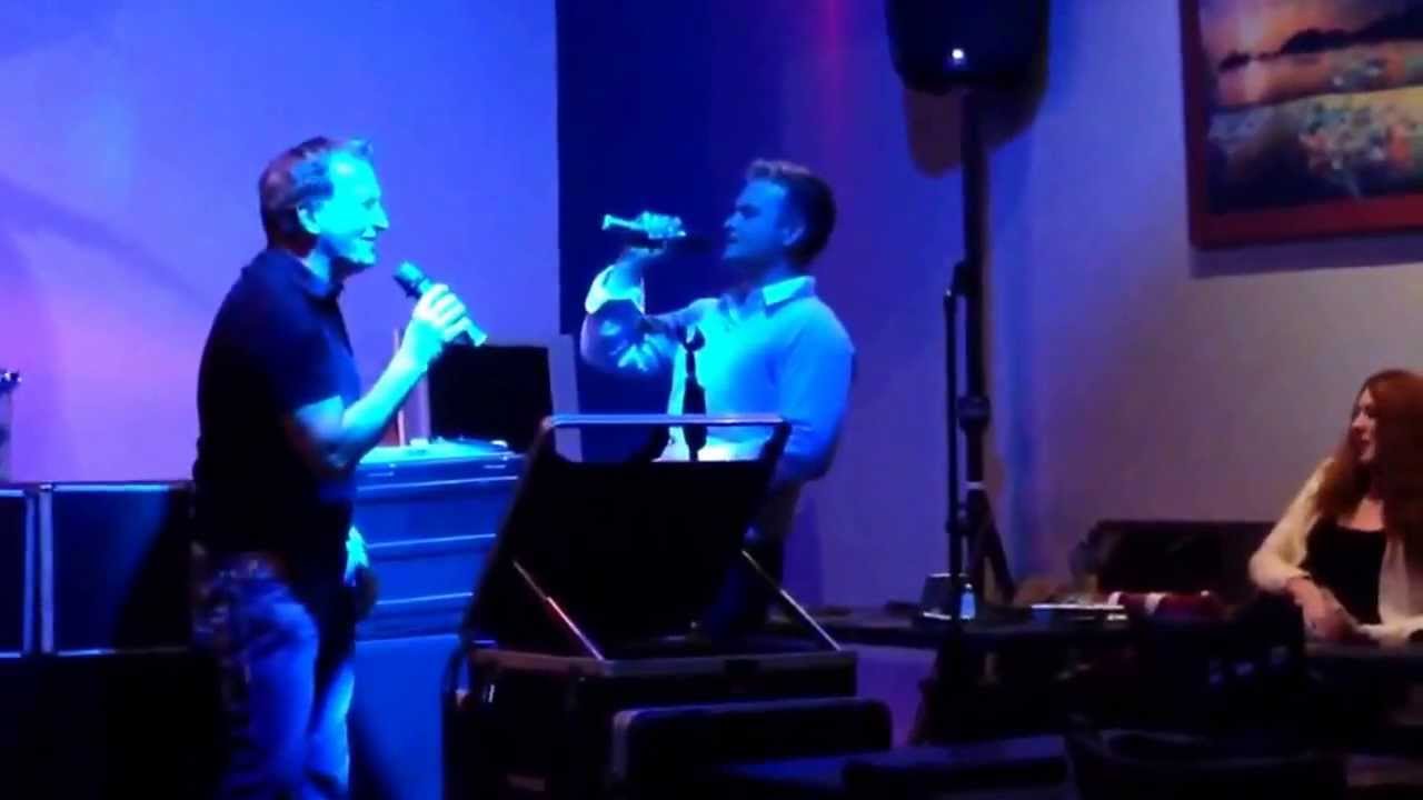 Rex Smith Brandon Smith father and son karaoke time