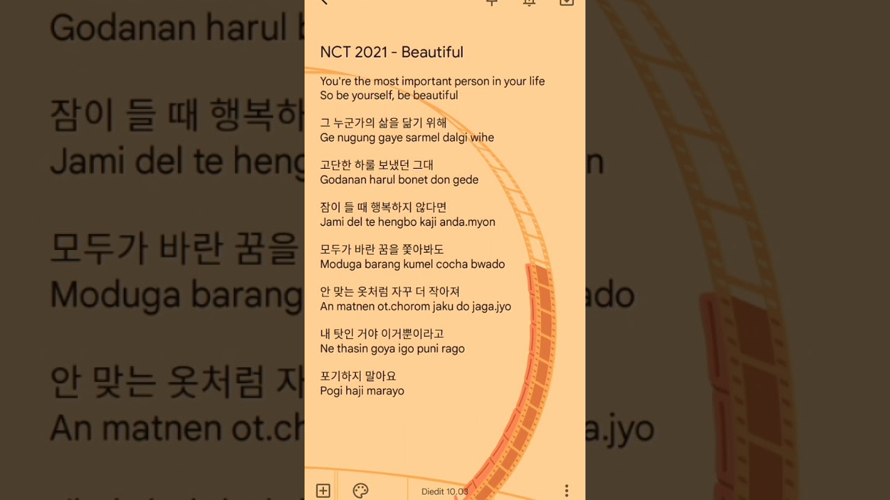 NCT 2021 - Beautiful Part 1 