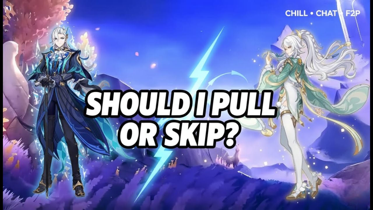 Pull or Skip? Neuvillette vs Zibai | Chill Chat F2P | Genshin Impact | Potato Gamer