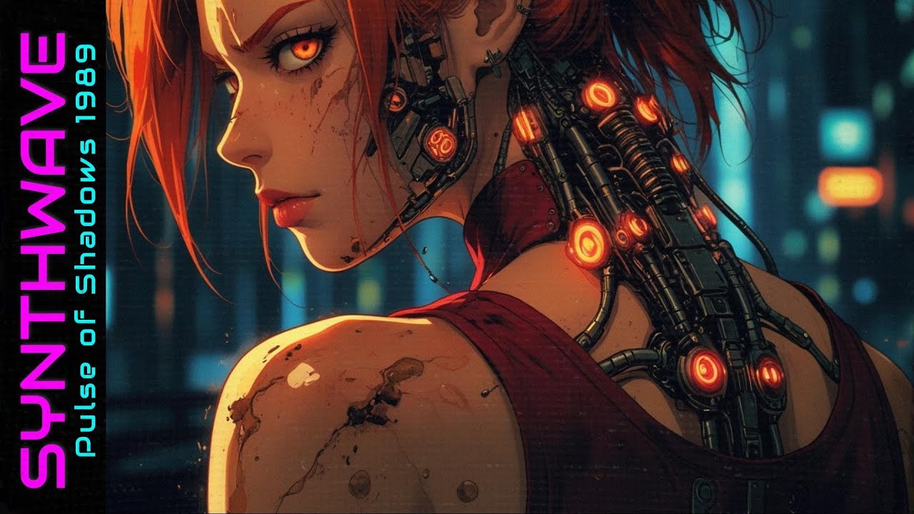 Synthwave Cyberpunk Electronic Music Mix Pulse of Shadows 1989 / Darksynth / Dark Electro / 作業用BGM