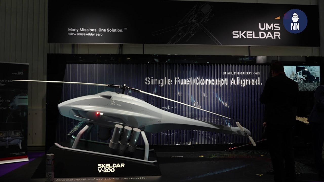 DSEI 2023: Royal Navy Banshee and CETUS, V200, Jackal UAS with LMM