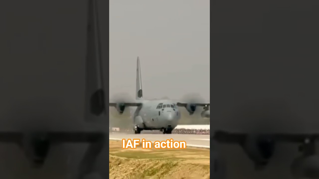 IAF in action at Moran Highway Assam#IAF#indainairforce #youtube #youtubeshorts