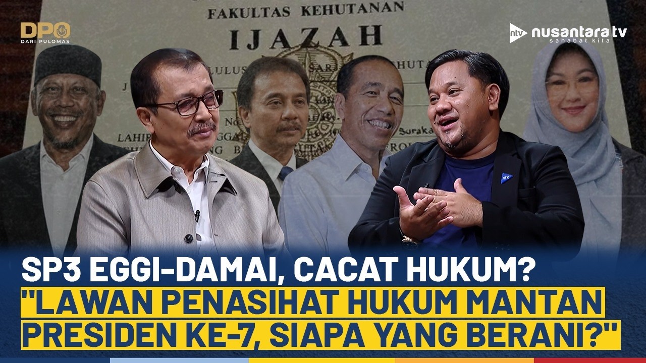 [FULL] Roy Suryo Cs Akan Kalah di Kasus Ijazah Jokowi? Oegro: Lawannya Presiden ke-7, Siapa Berani?