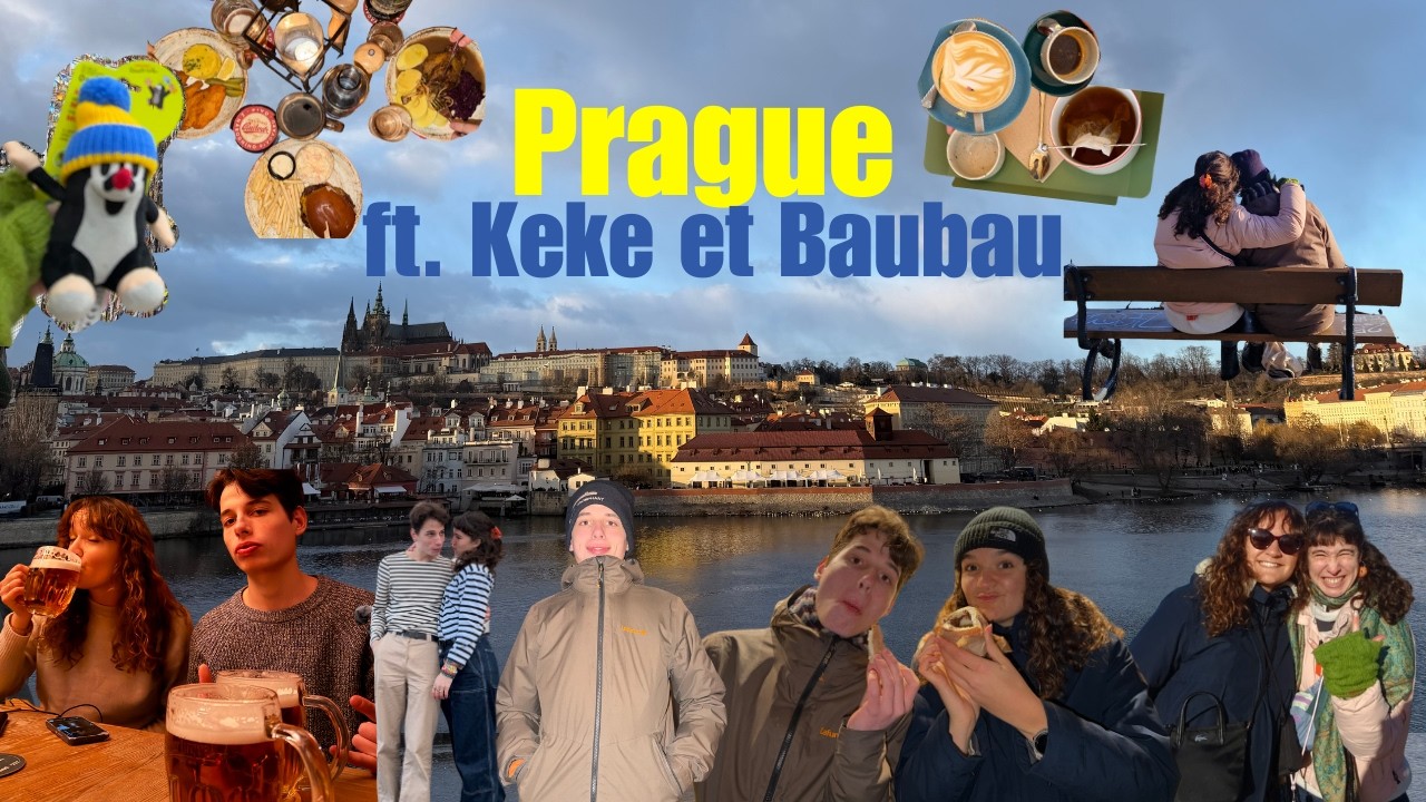 ROAD TRIP EN EUROPE DE L'EST 🌍🚌 : Prague 🇨🇿 ft. Keke et Baudoudou 😎