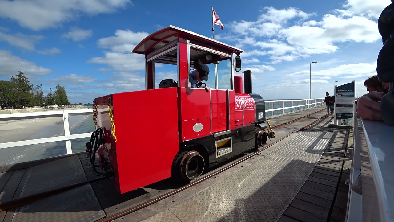 The Busselton Jetty Train