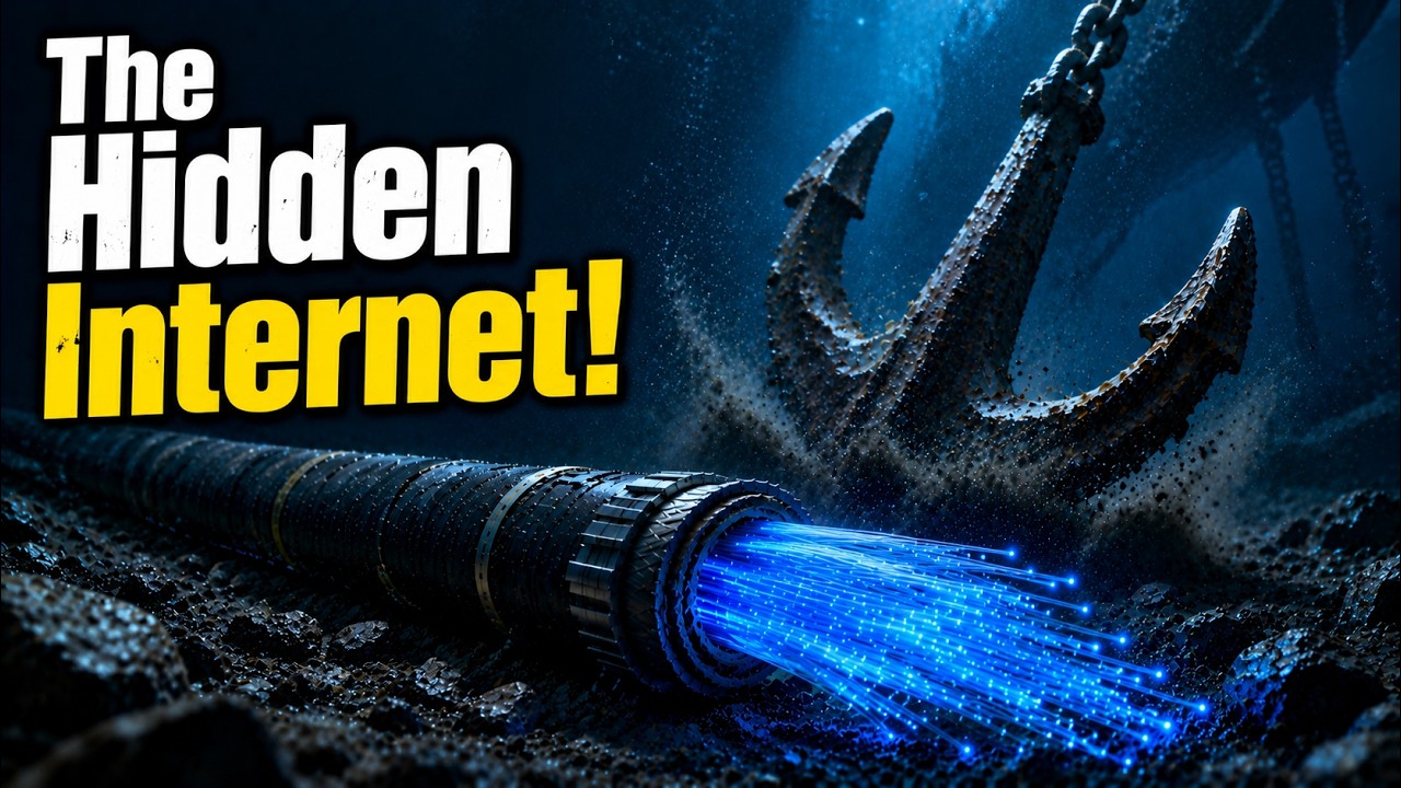 The Invisible Ocean Network: How Undersea Cables Power the Internet  #internet