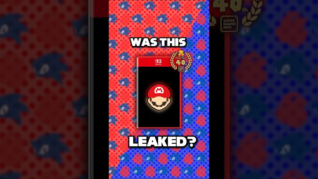 New Game LEAKED For Mario's 40th Anniversary?!