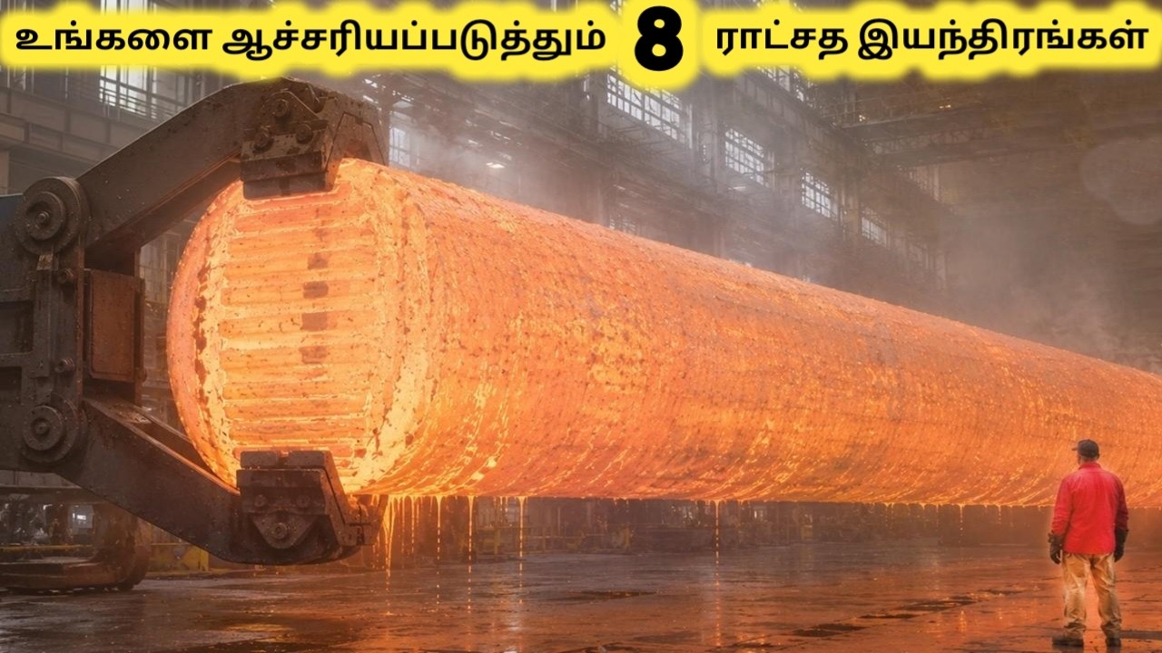 ராட்சத இயந்திரங்கள்|| Eight Biggest Factory Machines Ever Built || Tamil Galatta News