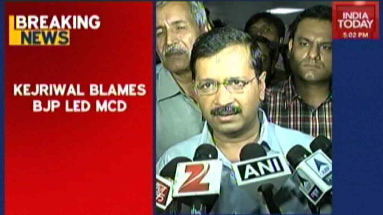 Arvind Kejriwal Blames BJP Led MCD For Dengue Crisis