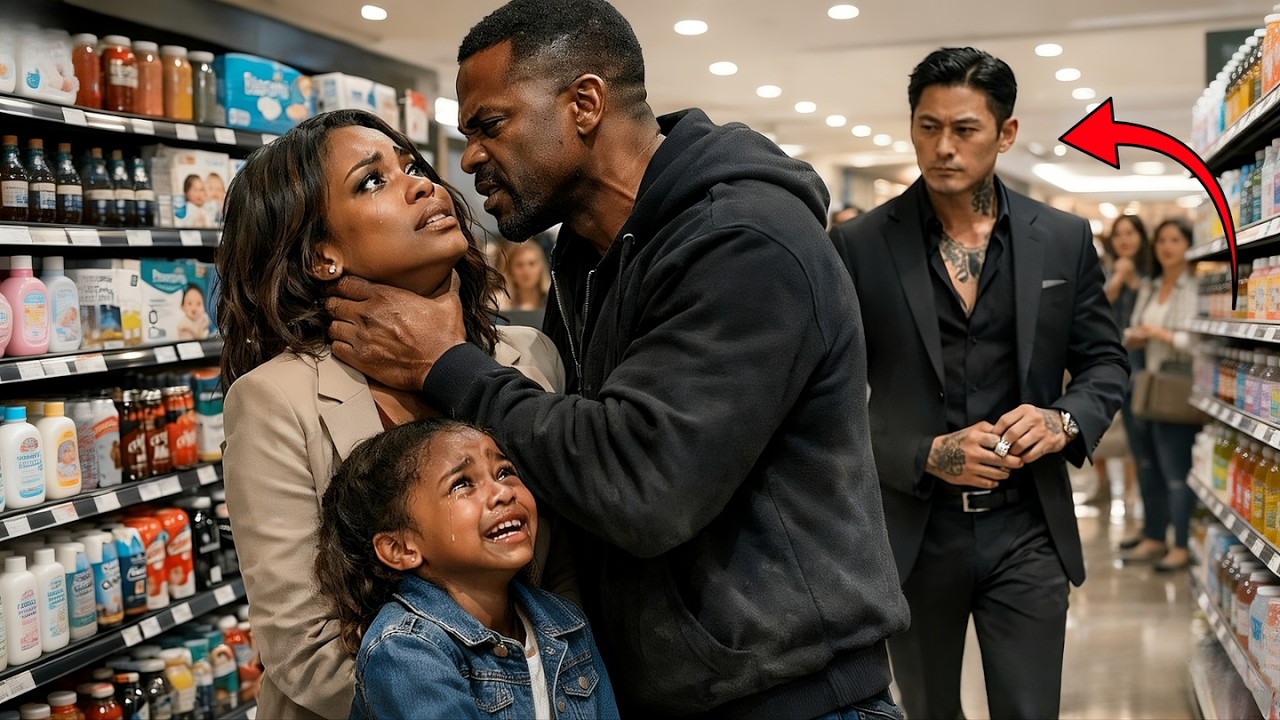 O ex-marido agrediu ela no shopping... mas um CHEFE DA MÁFIA se apaixonou por ela!