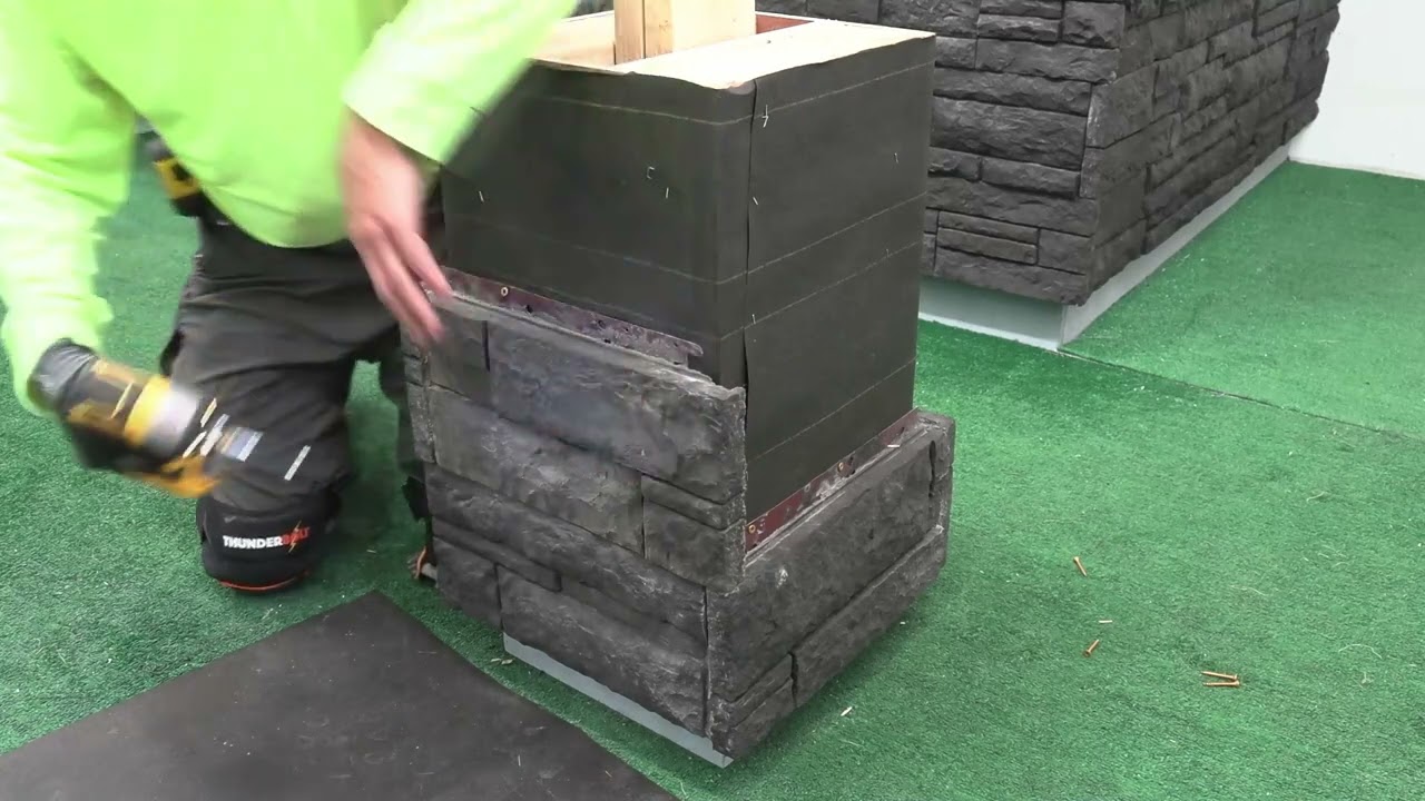 Versetta Stone Installation, Northern Ash - Chapter 4, Column Construction
