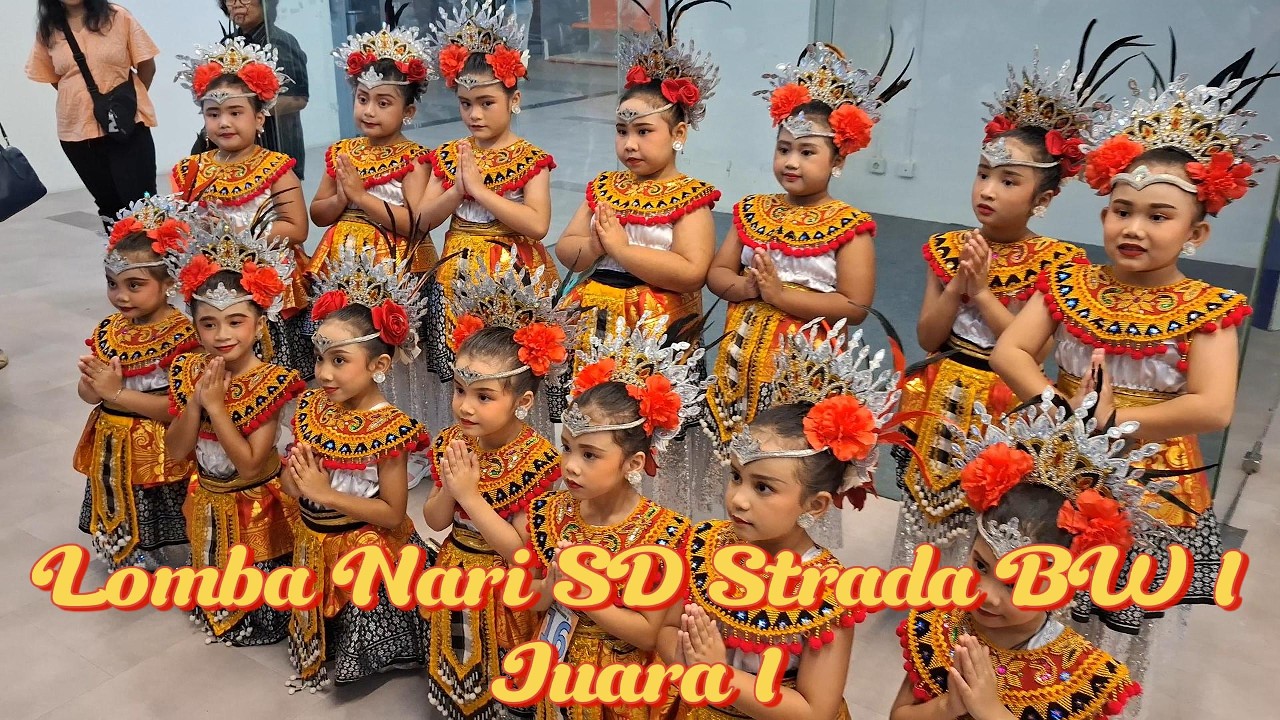 LOMBA NARI SD STRADA BW 1 Juara 1