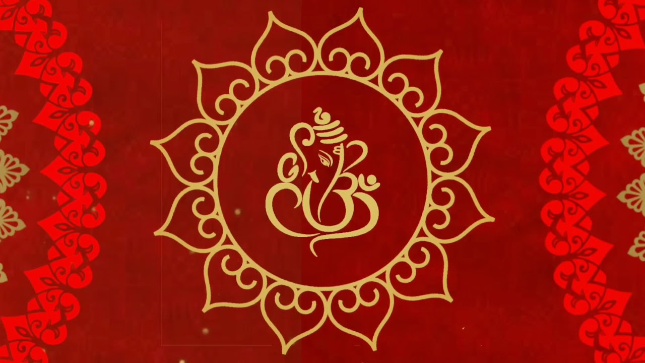 Marathi Wedding Invitation Without Text Blank Background Video (मराठी विवाह निमंत्रण पत्रिका)
 US 17