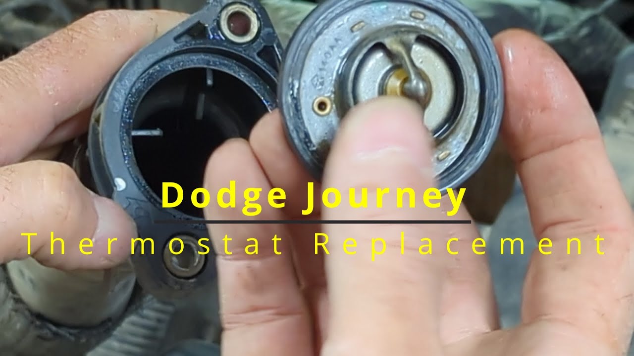 Замена термостата Dodge Journey, двигатель 3,5 л