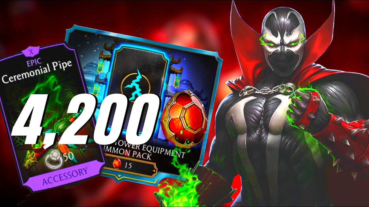 Spending 4,200 Dragon Krystals on THE BEST Equipment Pack! Mortal Kombat Mobile 7.1.1