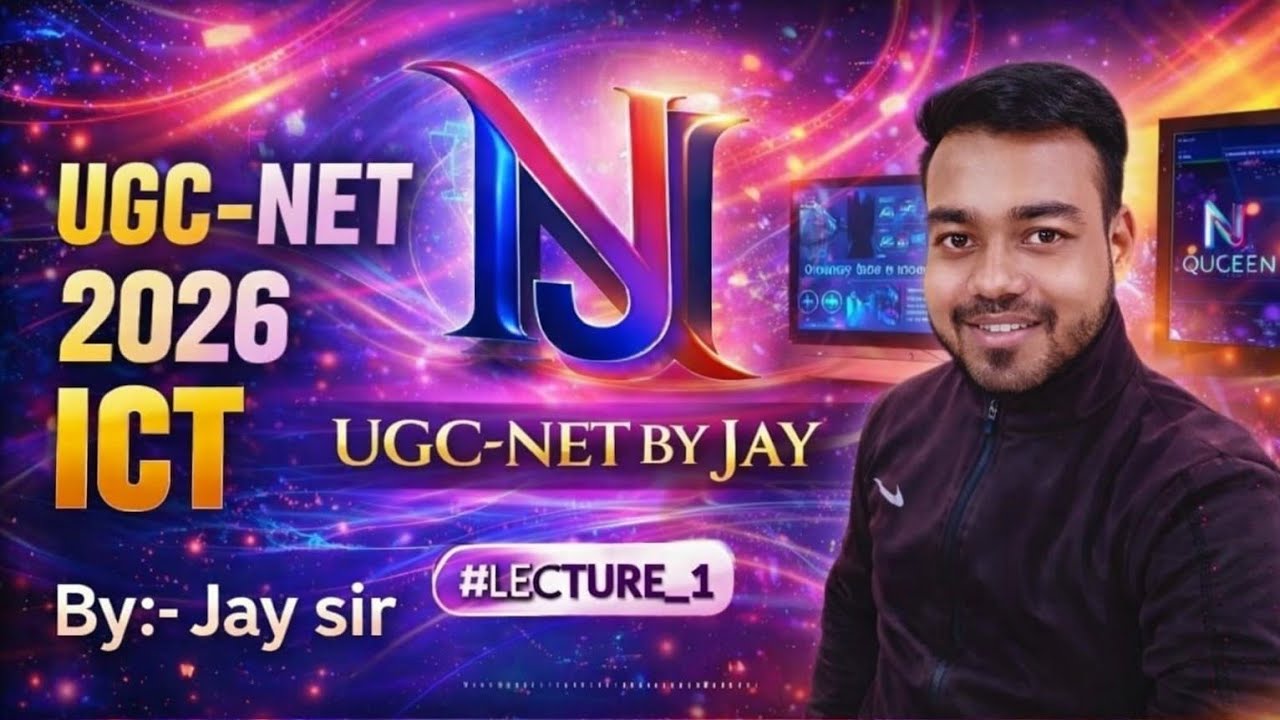 UGC-NETJRF2026-27 - ICT (Paper-1) #ugcnetpaper1 #ugcnetict 