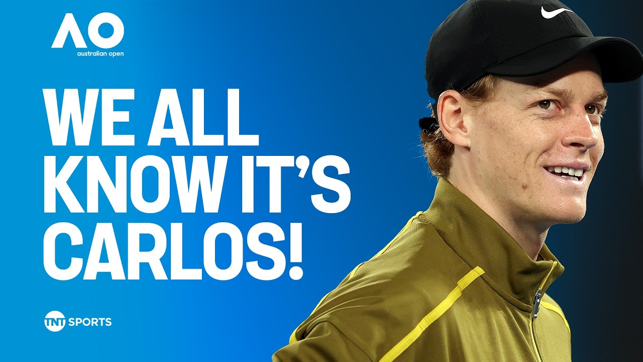 On-Court Interview: Jannik Sinner admits Carlos Alcaraz has the best dropshot on tour 🤩