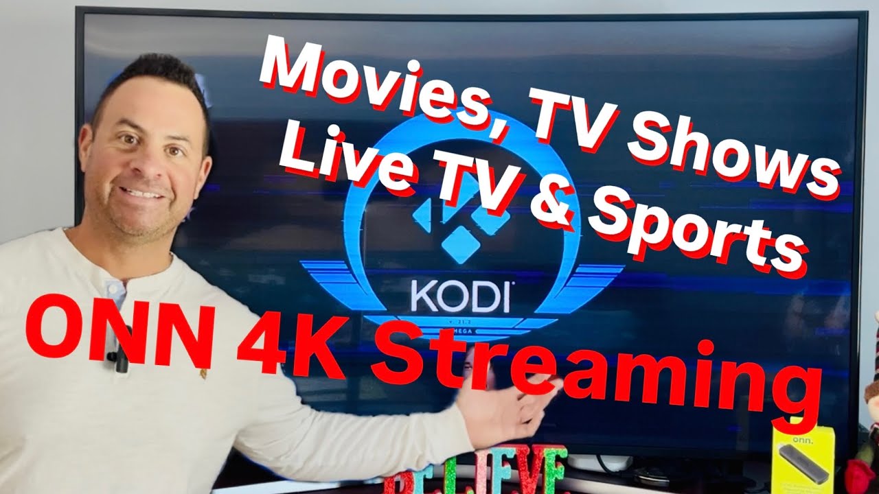 Одно приложение Kodi для фильмов, телепередач, прямых трансляций на ONN 4K, джейлбрейк устройства...