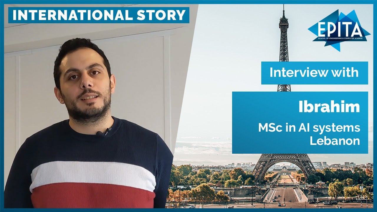 International story of Ibrahim, MSc in AI systems student from Lebanon