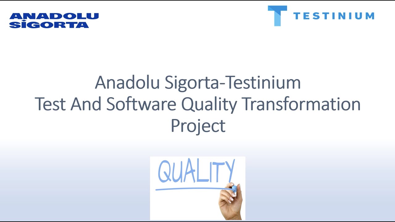 Anadolu Sigorta- Testinium Test and Software Quality Project