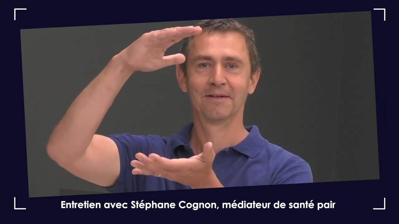 Entretien avec Stéphane Cognon, médiateur de santé pair