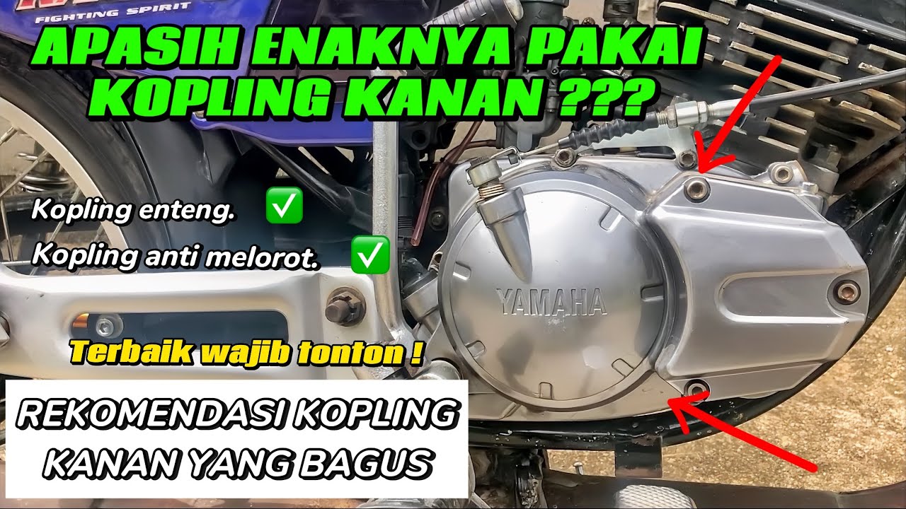 KOPLING KANAN MEMANG TERBAIK ‼️ RX KING PASANG KOPLING KANAN !! Jangan salah tonton videonya