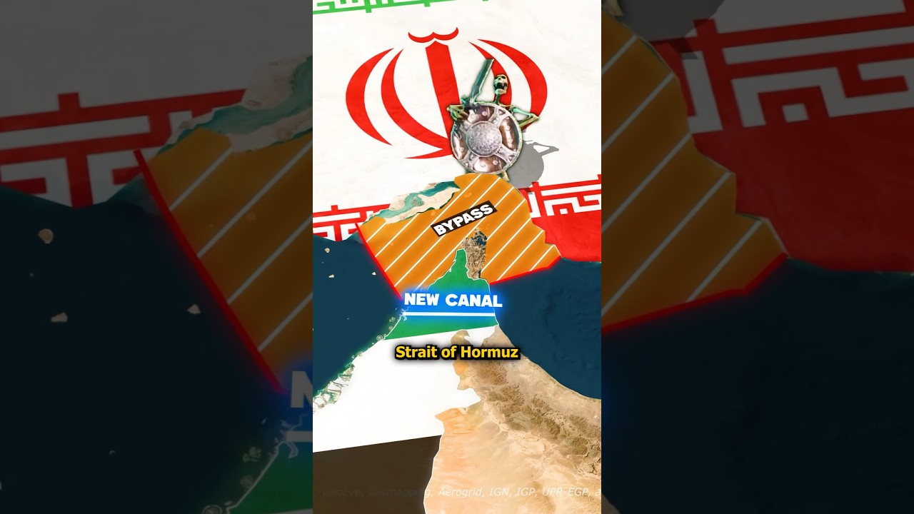 Will this New Canal Bypass the Strait of Hormuz???🇺🇸🇦🇪🇮🇷🤔