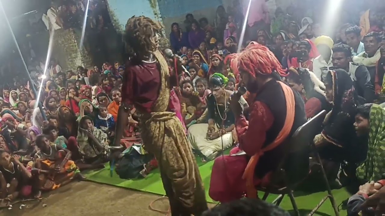 फूल की माला पार्टी गोंडवाना  सिंगर  चंद्रमणि मरावी रात्रि कालीन कार्यक्रम पायली घुघरी डिंडोरी mp