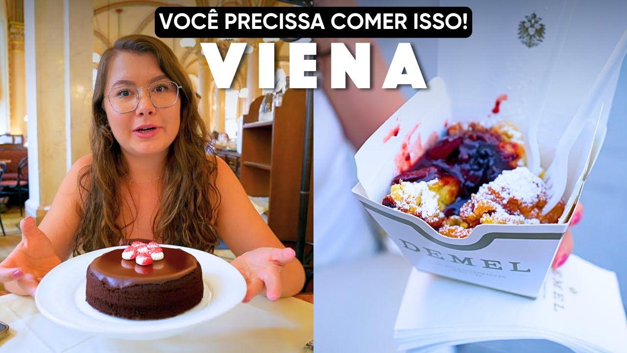 VIENA: Comidas TÍPICAS e MELHORES souveniers da CIDADE!