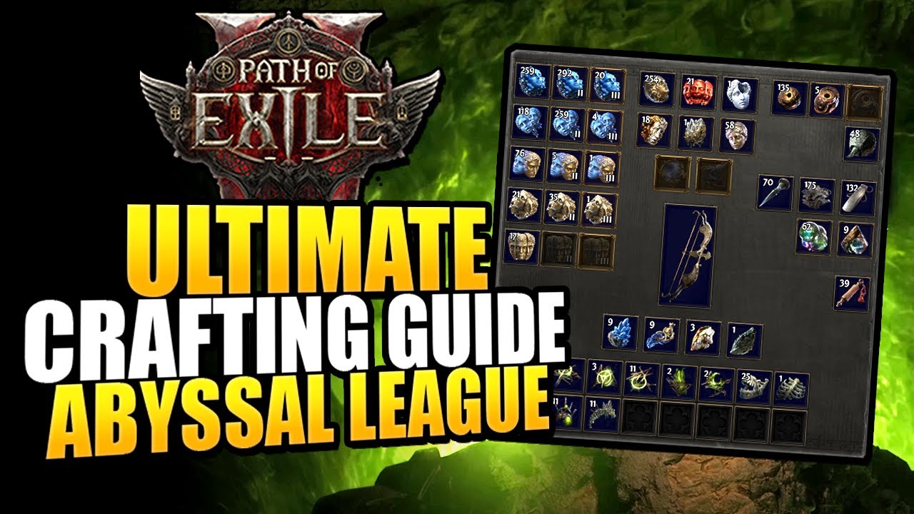 Path of Exile 2 Crafting Guide For Abyssal League - NEW Player To MASTER Crafter