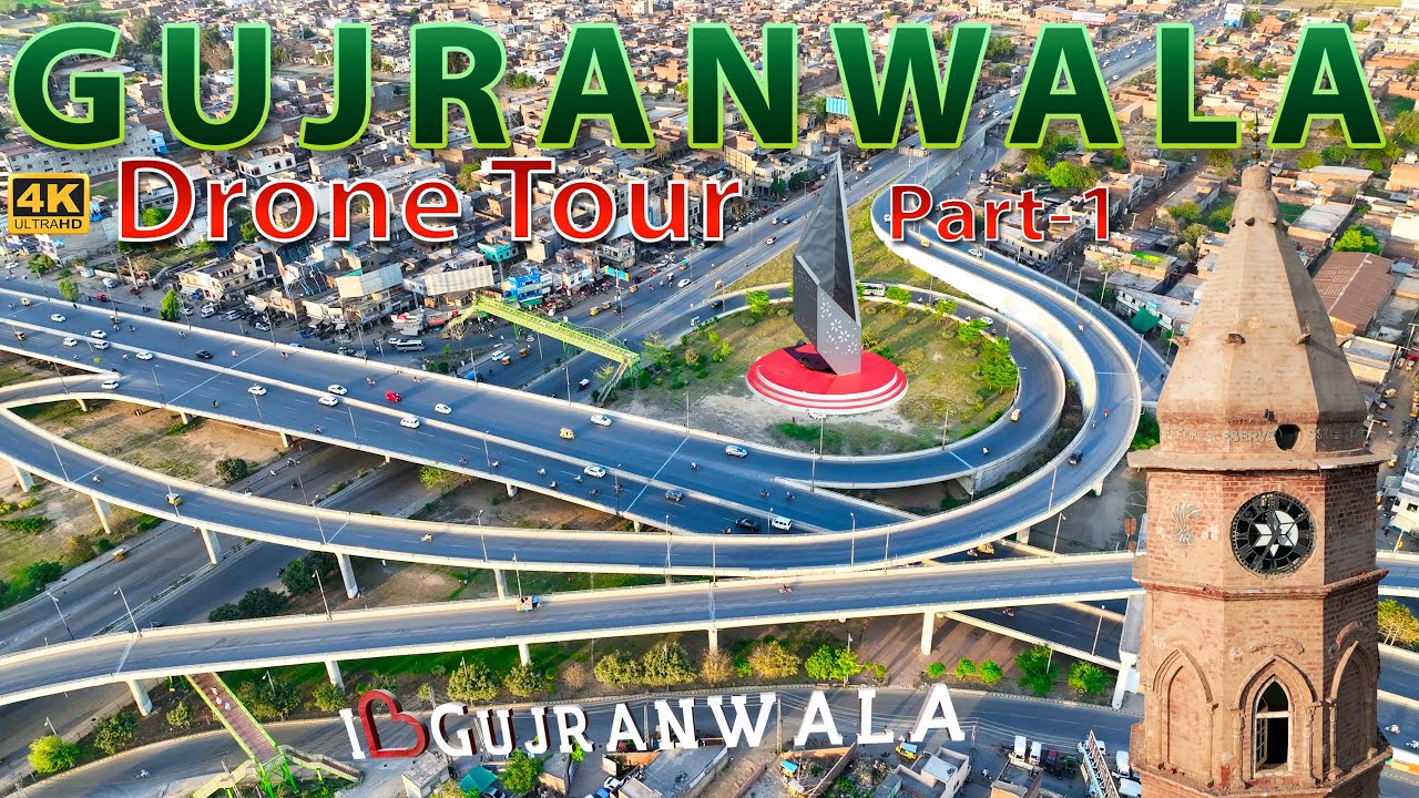 Discover Gujranwala Like Never Before: Stunning Drone Footage of Its Hidden Gems