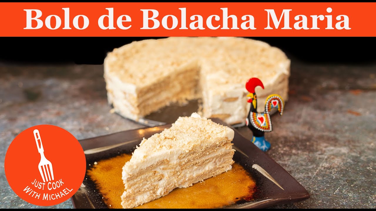Bolo de Bolacha Maria com Natas | Portuguese Maria Biscuit Cake with Cream