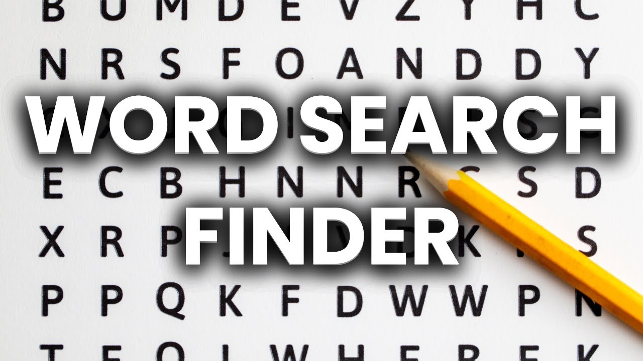 Epic Word Search Finder Game Challenge - Can You Beat Me?