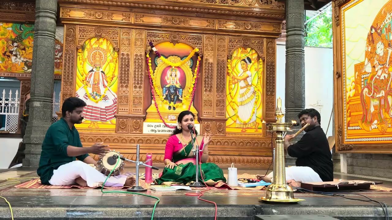 Carnatic concert by Harsha s panicker