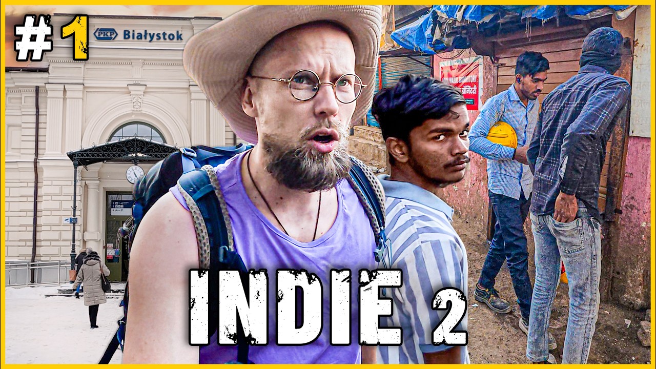 Podróż PODLASIE - INDIE w 21h! Przeżyłem szok kulturowy w Bombaju - ale tu chaos!