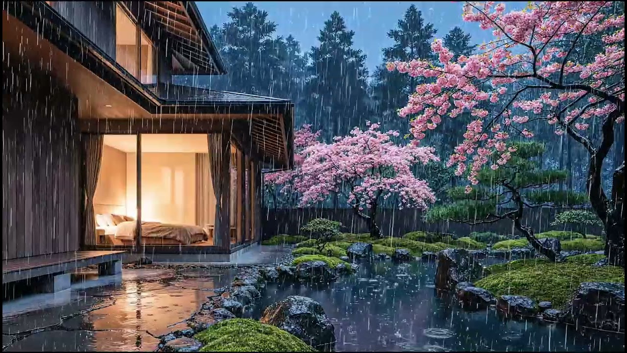 Relaxing Rain Sounds for Deep Sleep | Soft Rain to Calm Your Soul