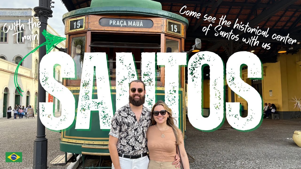 We Had a Tour in the Historical Center of Santos with a Tram!
