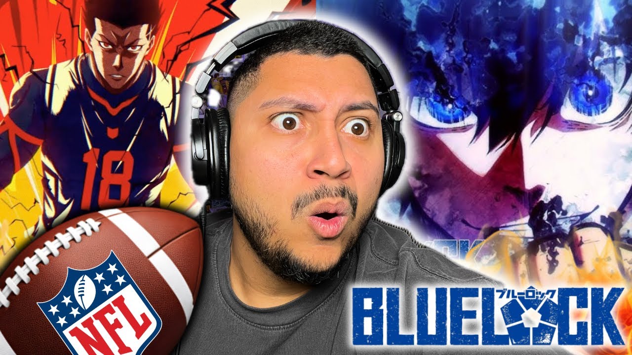 American Football Player Reacts to BLUE LOCK Openings for THE FIRST TIME !!