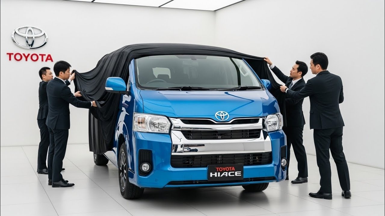 Представлен новый Toyota Hiace 2026 года! Революция в области коммерческих фургонов! 🔥🚨 | Последн...