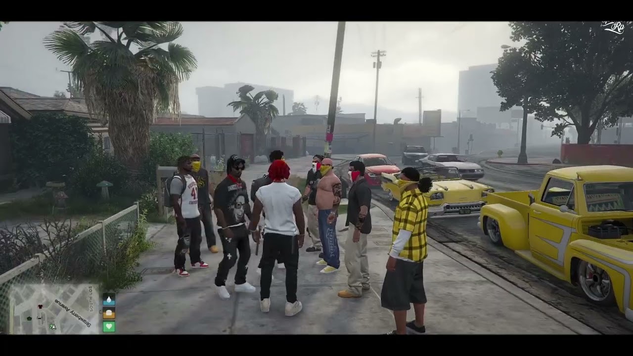 ENFRENTAMIENTO  🩸TREE TOP PIRU BLOODS🩸 VS LOS SANTOS VAGOS   SpainRP GTA V ROLEPLAY