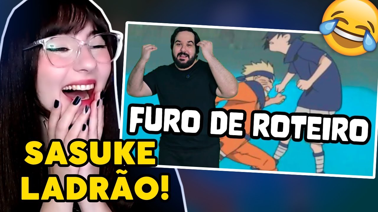 Sasuke só ganhou porque ROUBOU | Naruto Vs. Sasuke no clássico | Zé Renacho