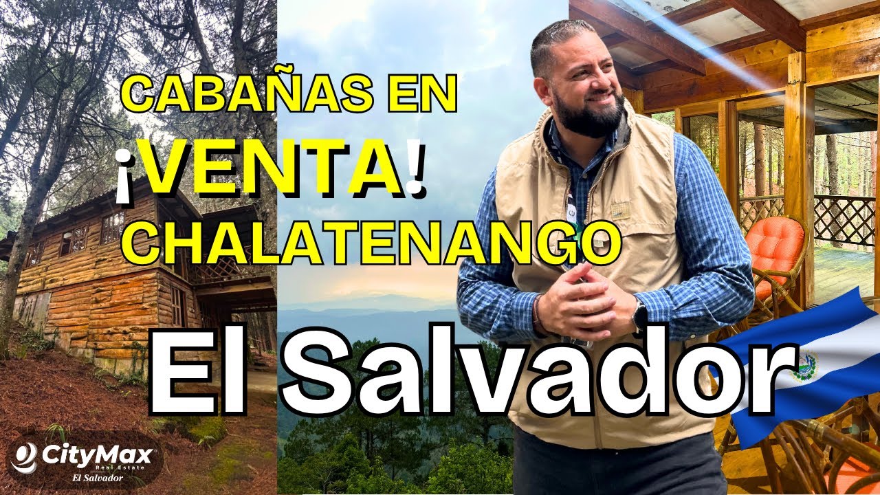 ¿Y SI TU RETIRO FUERA AQUÍ? CABAÑAS EN VENTA EN EL SALVADOR, CHALATENANGO TE ESPERA #elsalvador