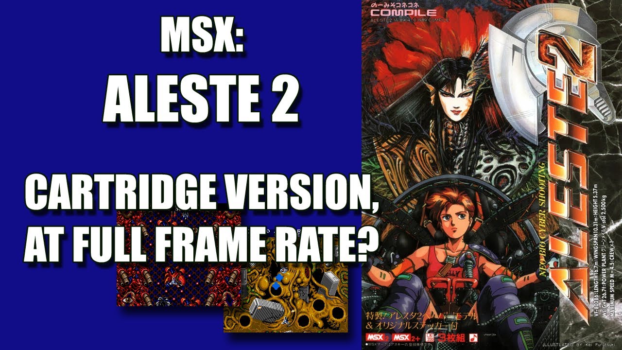 Aleste 2 - Enhanced ROM MSXTurboR