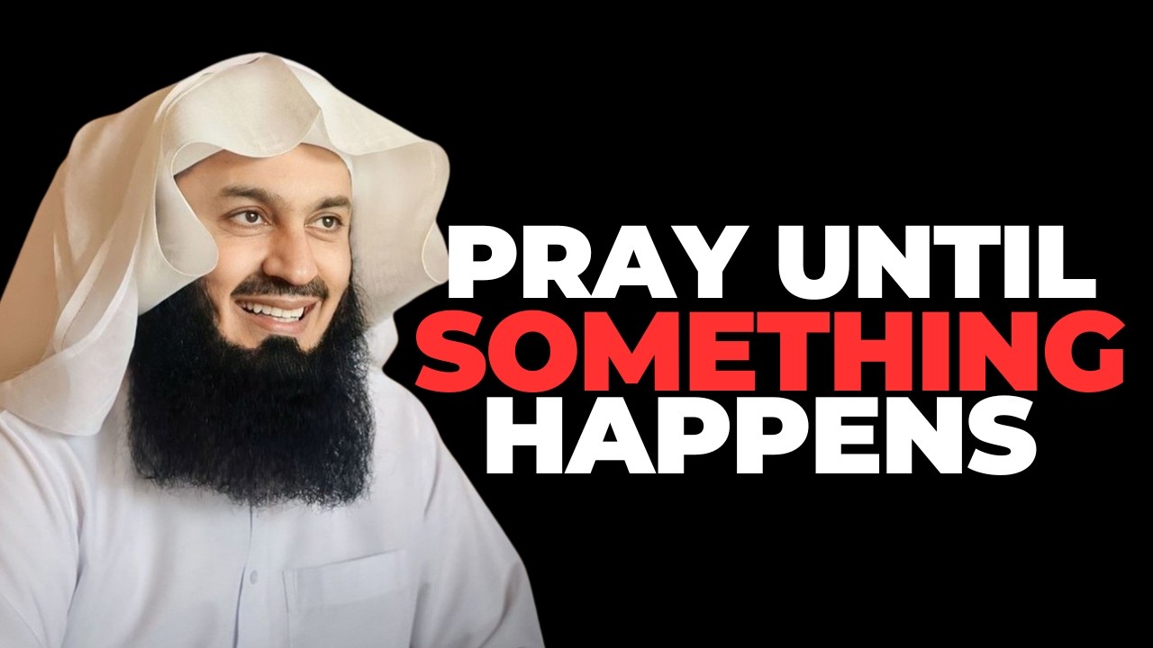 KEEP MAKING DUA THIS RAMADAN - UNTIL SOMETHING HAPPENS | Allah Will Answer You