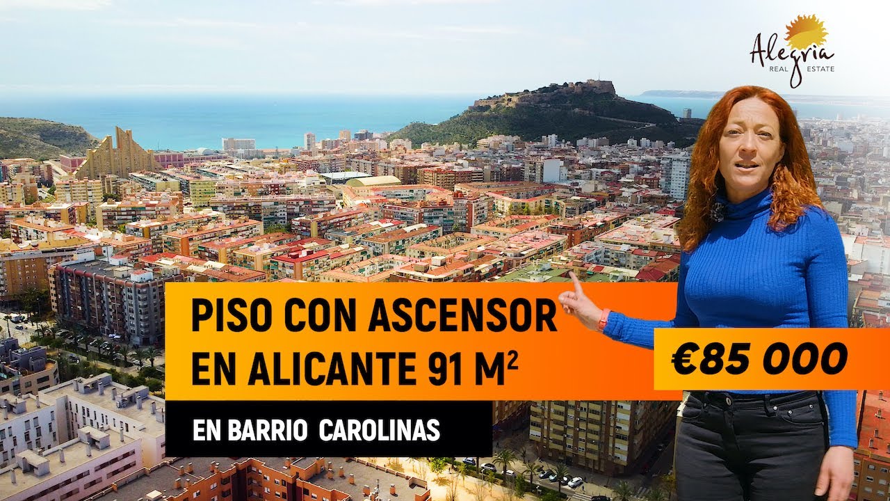 Comprar piso en Alicante – €85 000/ Inmobiliaria  en Alicante – Alegria