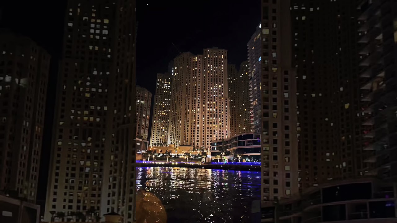 Dubai Marina Magic - Yacht life 😍 
