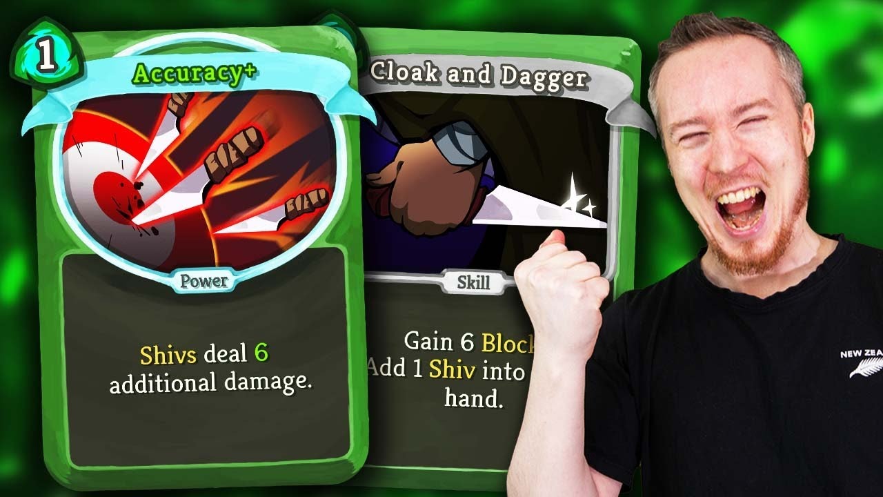 The best card in the game? Accuracy. | Ascension 20 Silent Run | Slay the Spire